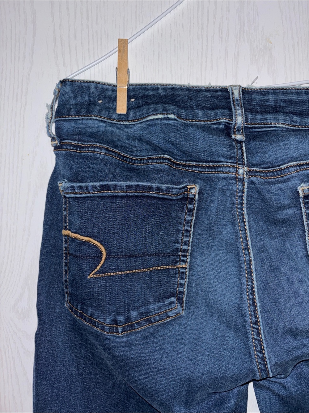American Eagle Outfitters Indigo Skinny Jeans - Women's - Picture 9 of 11